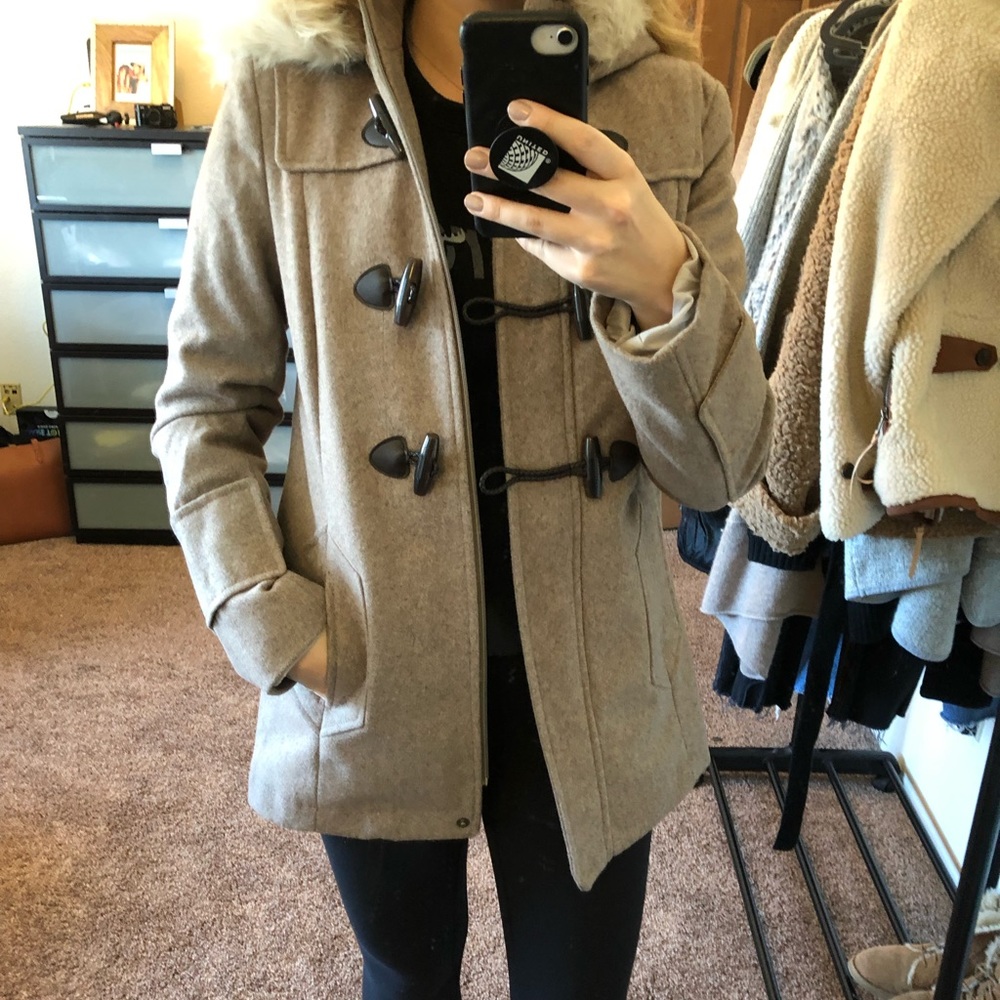 Target Fur Hood Coat!